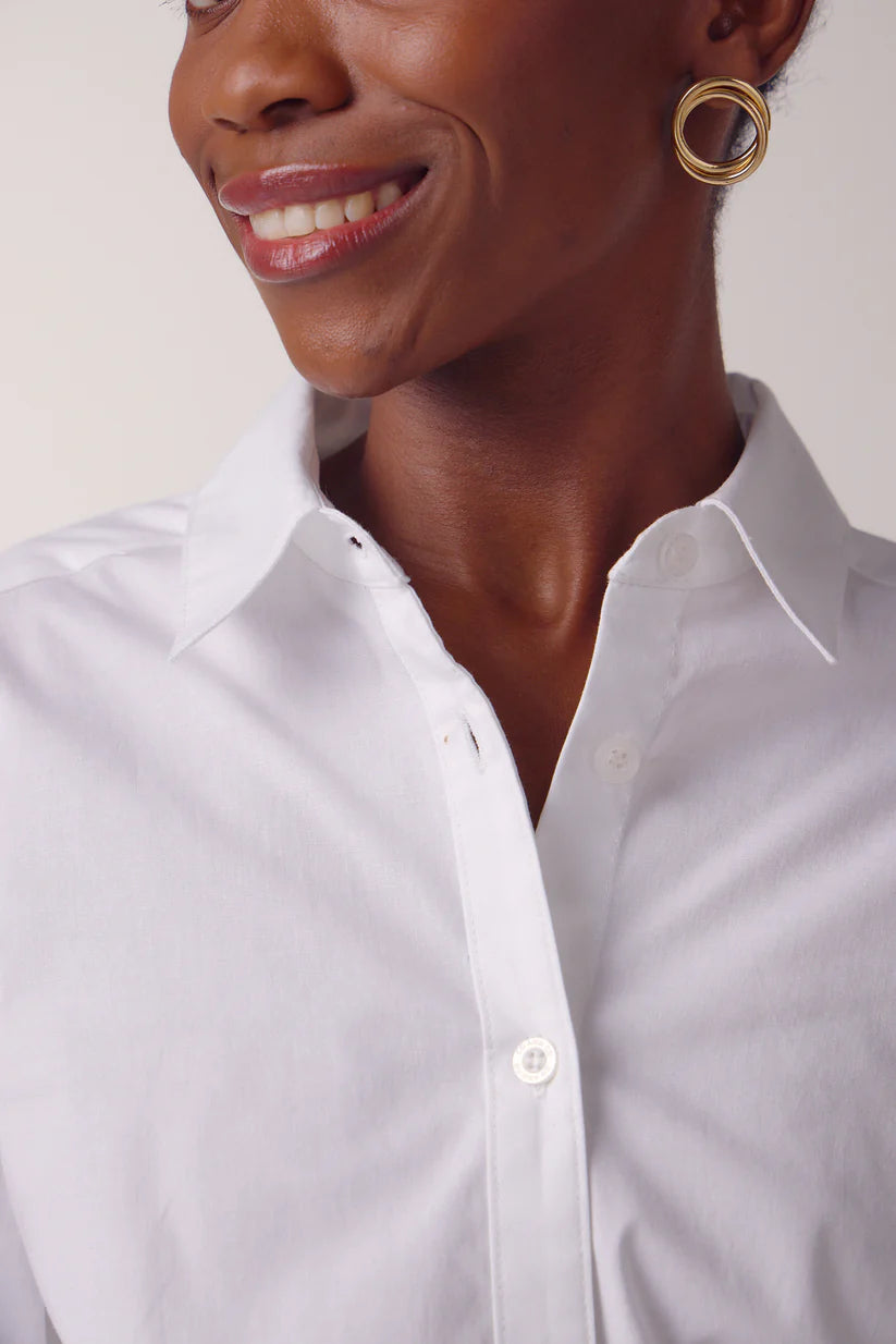 Ladies Short Sleeve Stretch Shirt
