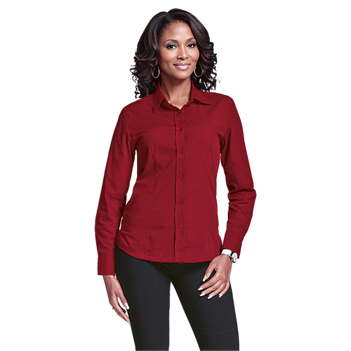 Basic Polycotton Long Sleeve Lounge Shirt