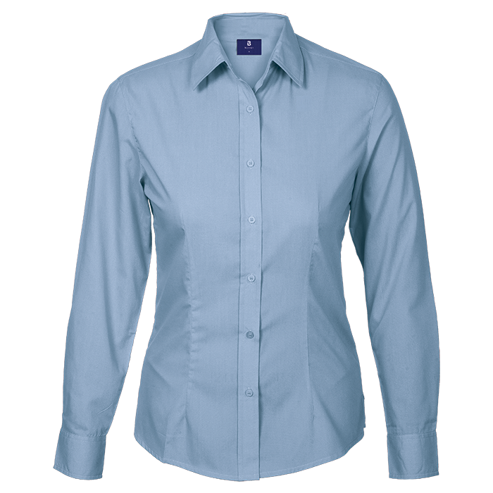 Basic Polycotton Long Sleeve Lounge Shirt