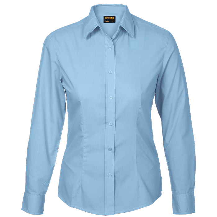 Basic Polycotton Long Sleeve Lounge Shirt