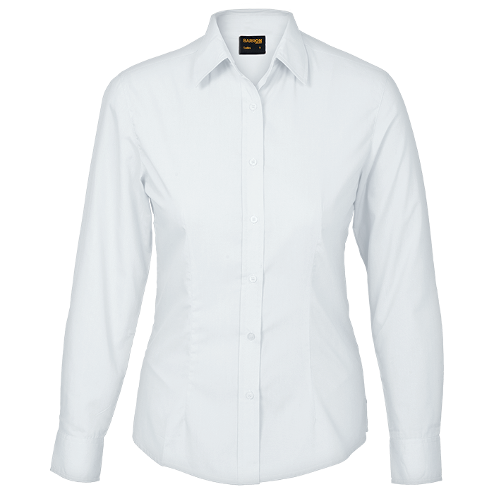 Basic Polycotton Long Sleeve Lounge Shirt