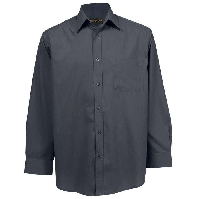 Basic Polycotton Long Sleeve Lounge Shirt