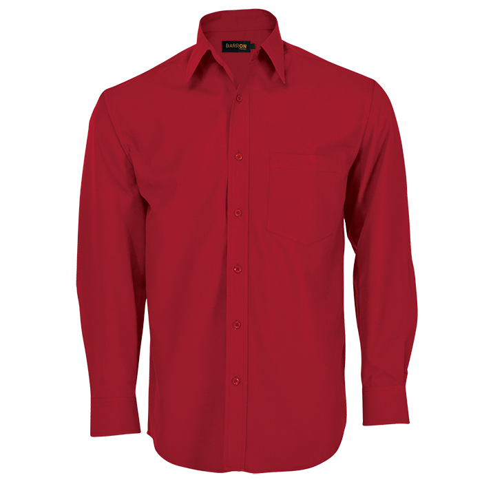 Basic Polycotton Long Sleeve Lounge Shirt