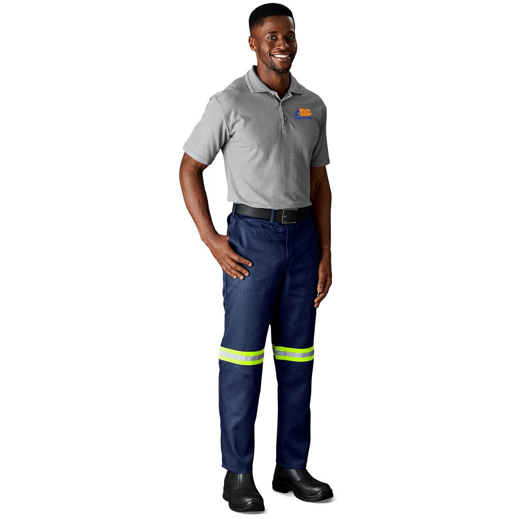 Polycotton Pants - Reflective Legs - Yellow or Orange Tape