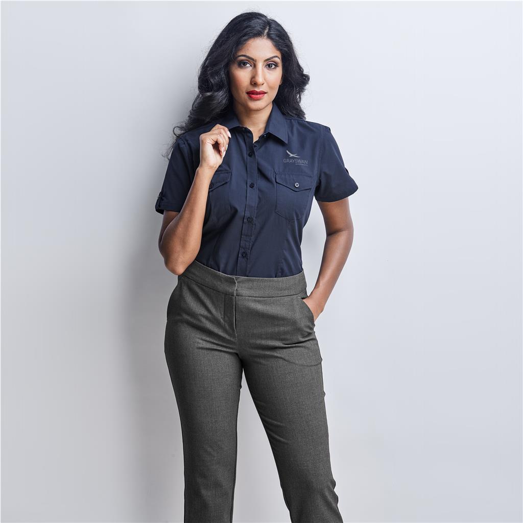 Mens and Ladies Short Sleeve Kensington Shirt