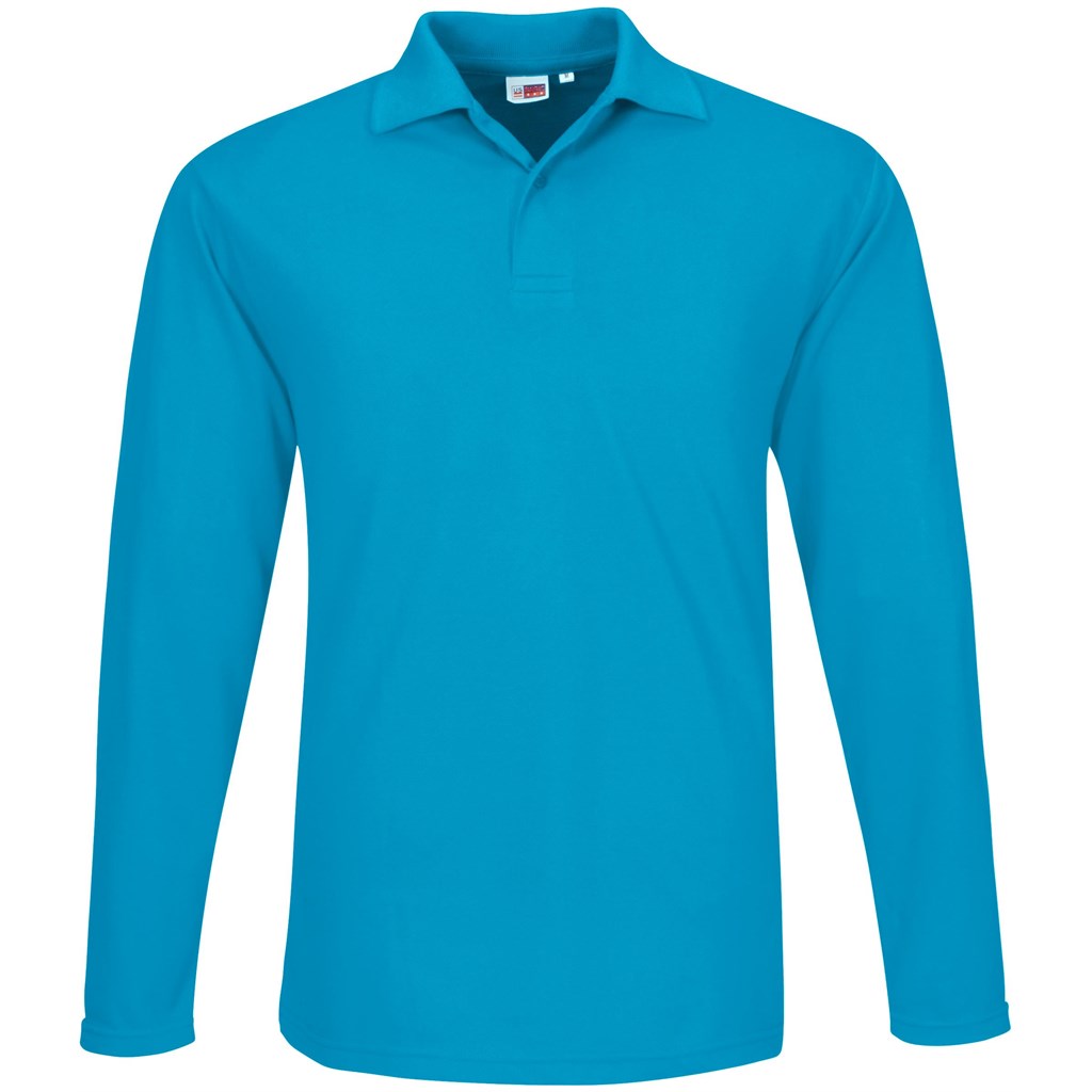 Mens and Ladies Long Sleeve Elemental Golf Shirt