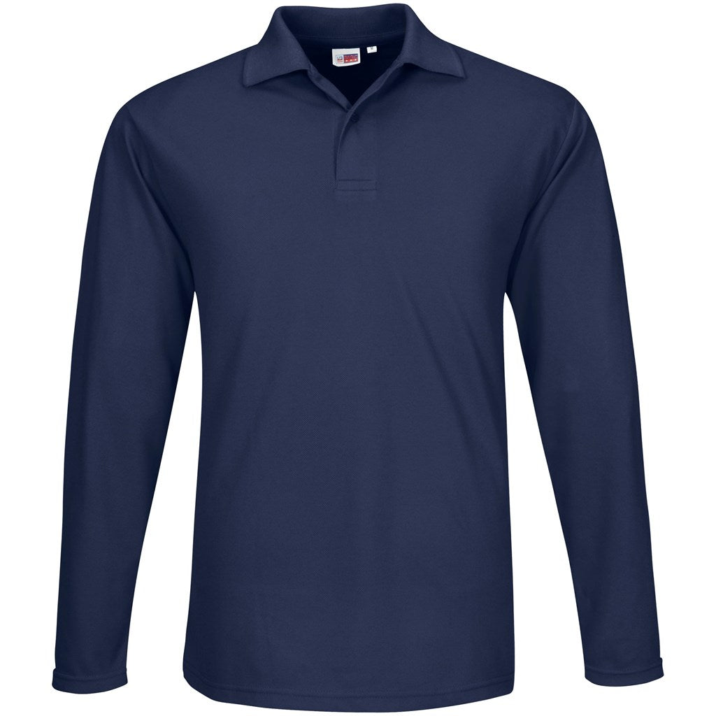 Mens and Ladies Long Sleeve Elemental Golf Shirt