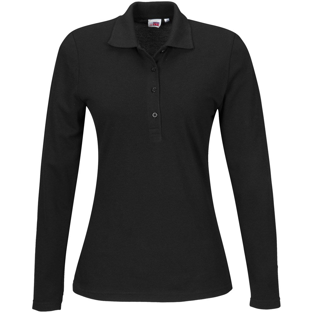 Mens and Ladies Long Sleeve Elemental Golf Shirt