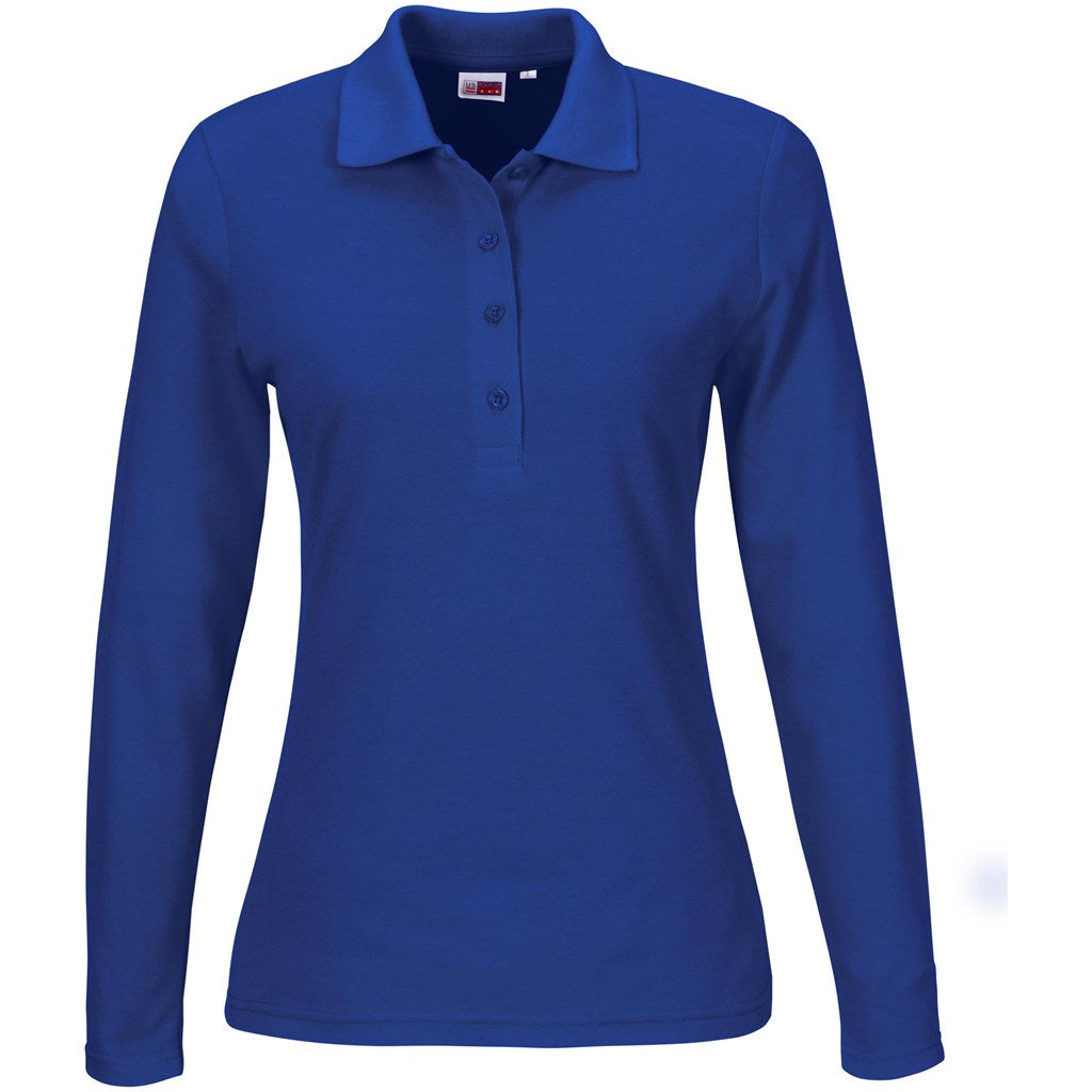 Mens and Ladies Long Sleeve Elemental Golf Shirt