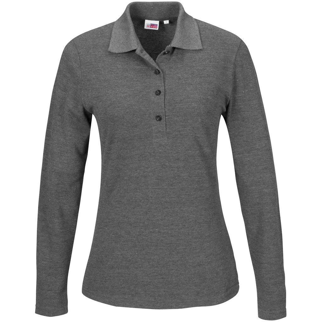 Mens and Ladies Long Sleeve Elemental Golf Shirt