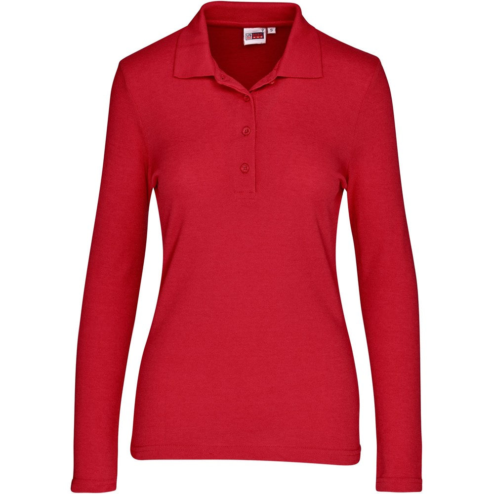 Mens and Ladies Long Sleeve Elemental Golf Shirt