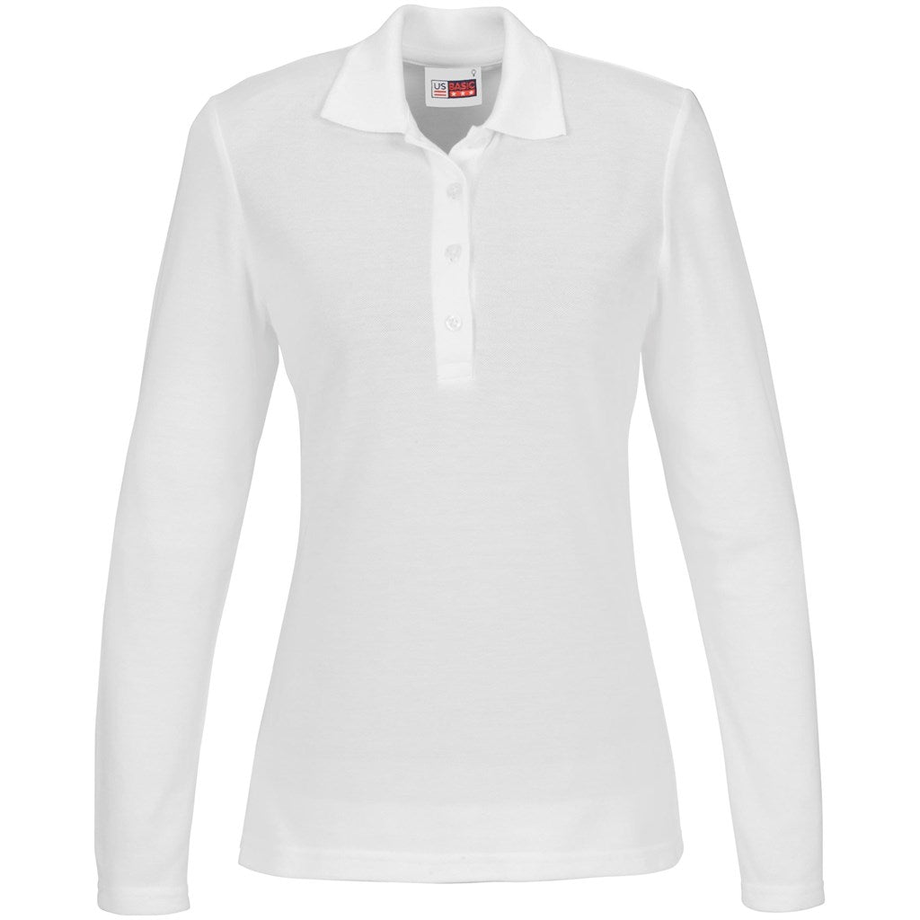 Mens and Ladies Long Sleeve Elemental Golf Shirt