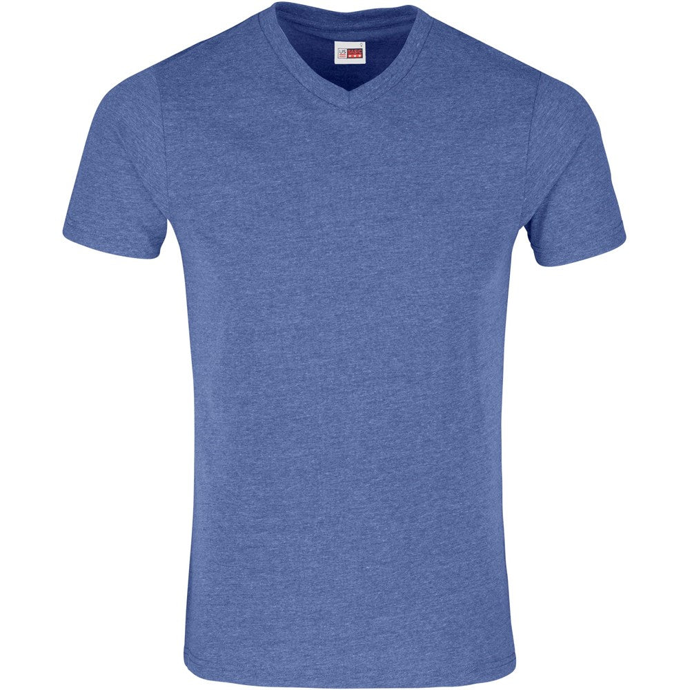 Mens and Ladies Michigan Melange V-Neck T-Shirt
