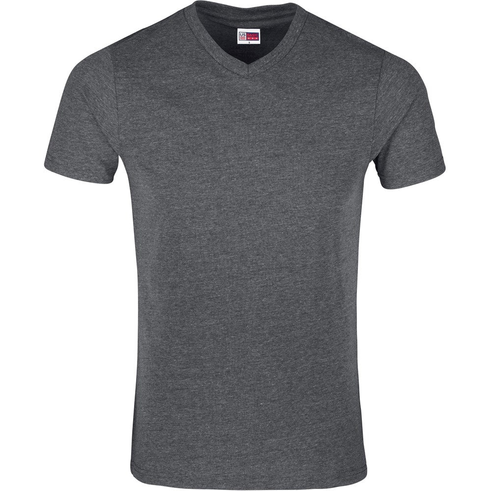 Mens and Ladies Michigan Melange V-Neck T-Shirt