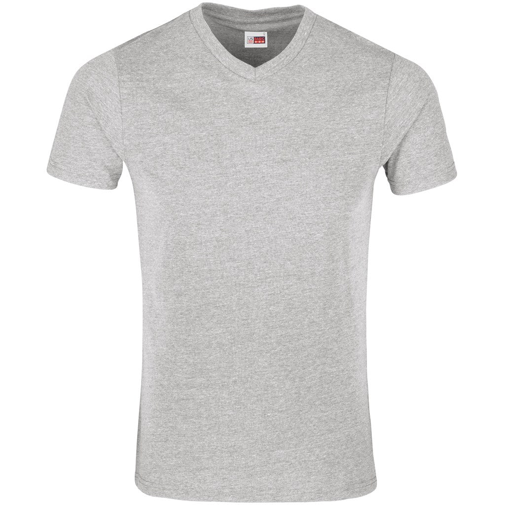 Mens and Ladies Michigan Melange V-Neck T-Shirt