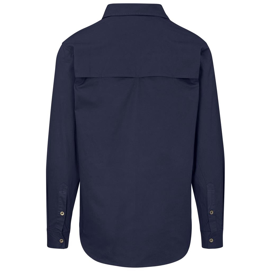 Mens and Ladies Long Sleeve Mawenzi Twill Shirt