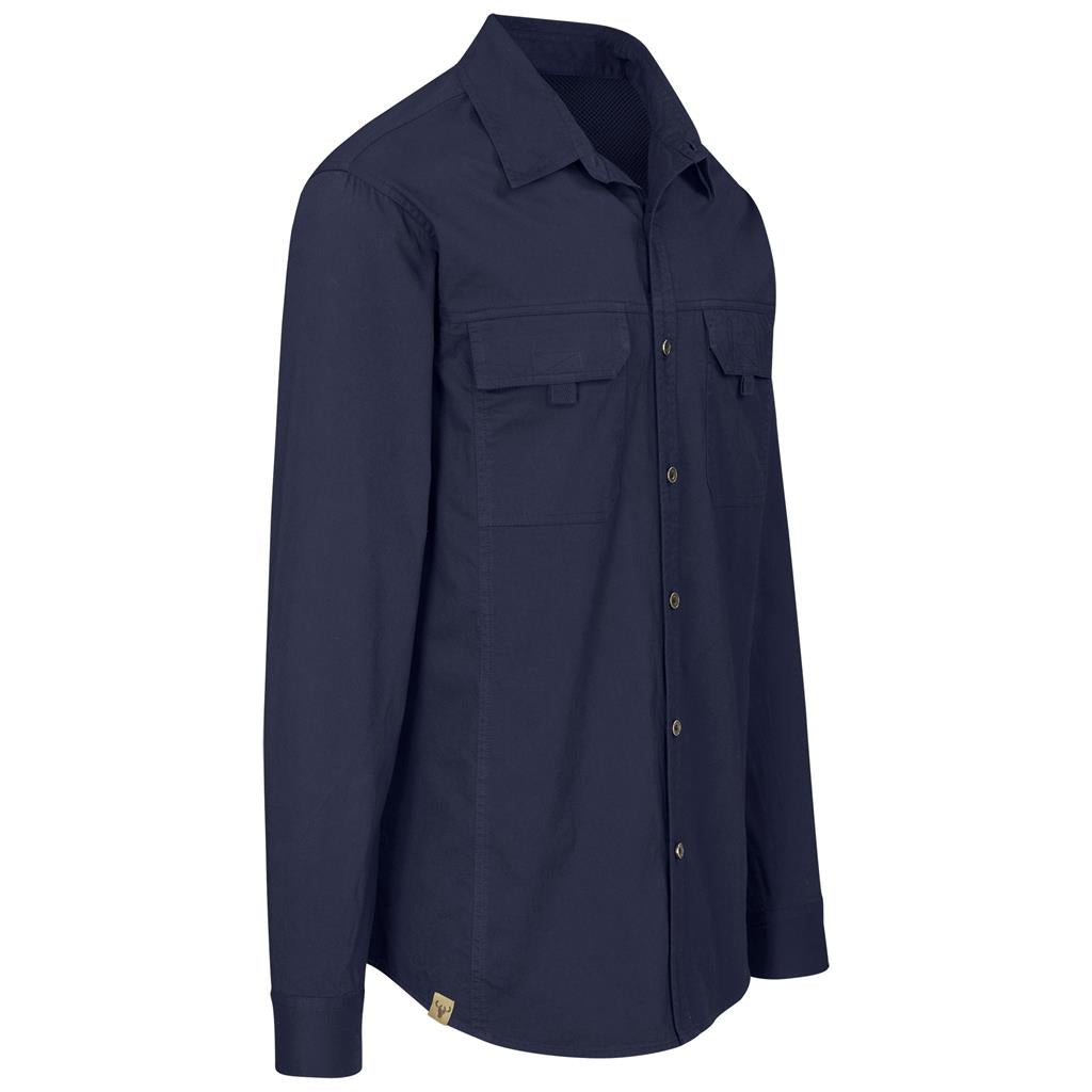 Mens and Ladies Long Sleeve Mawenzi Twill Shirt