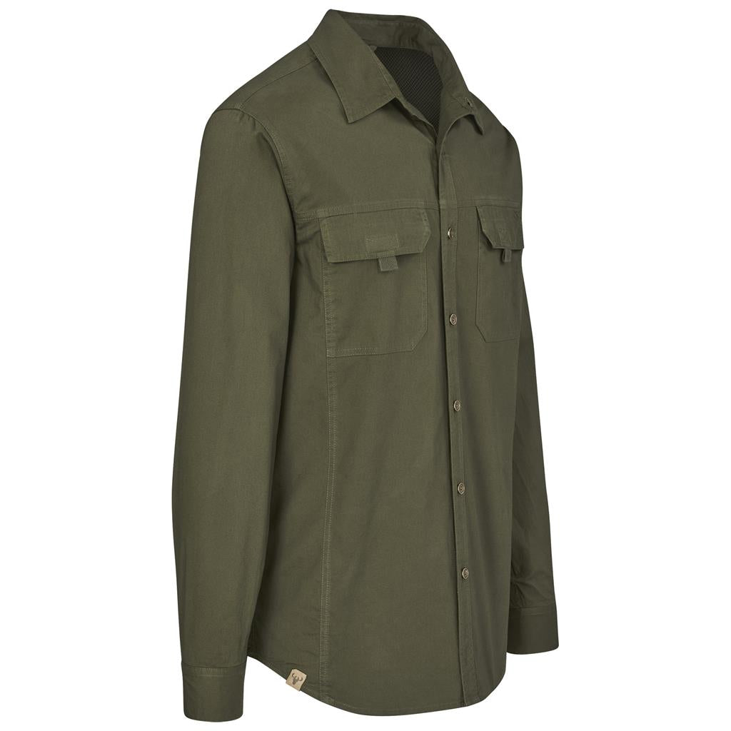 Mens and Ladies Long Sleeve Mawenzi Twill Shirt