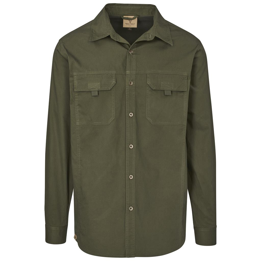 Mens and Ladies Long Sleeve Mawenzi Twill Shirt