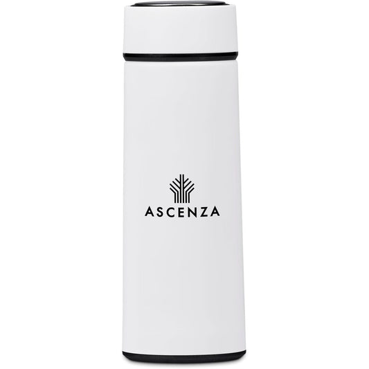 Tiesto Glass & Plastic Double-Wall Water Bottle - 400ml