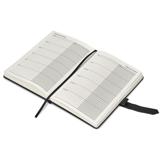 Enterprise A5 2026 Diary - MINIMUM 20 Units. Price Includes 1 Colour Screen Print