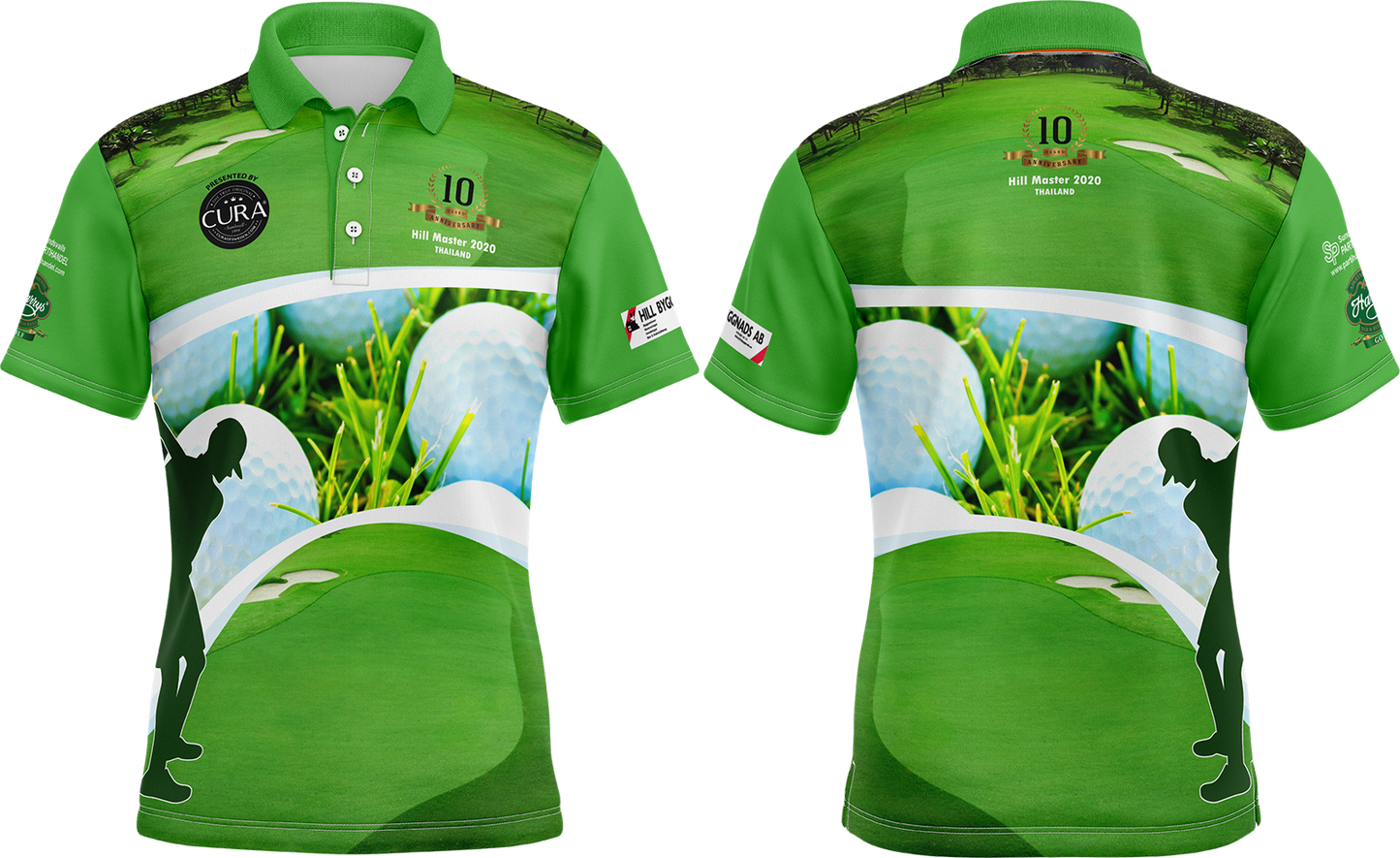 CUSTOM DESIGN POLOS (GOLF SHIRTS) - Shrit or Long Sleeve