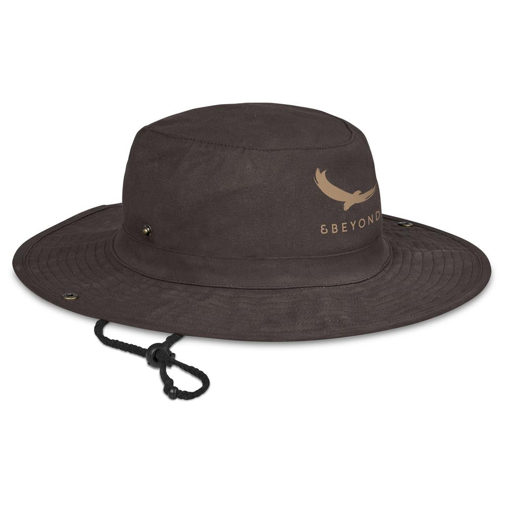 Somabula Oilskin Bush Hat