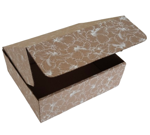 Printable Kraft Die Cut SHIPPER BOXES