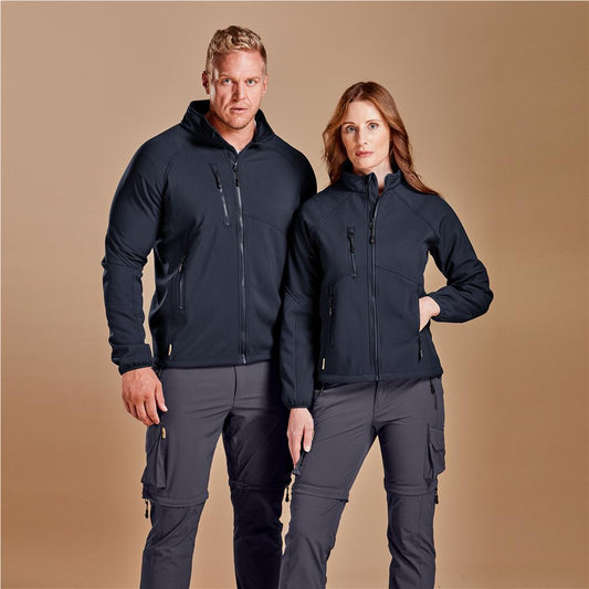 Mens and Ladies Urban Terrain Midlands Softshell Jacket