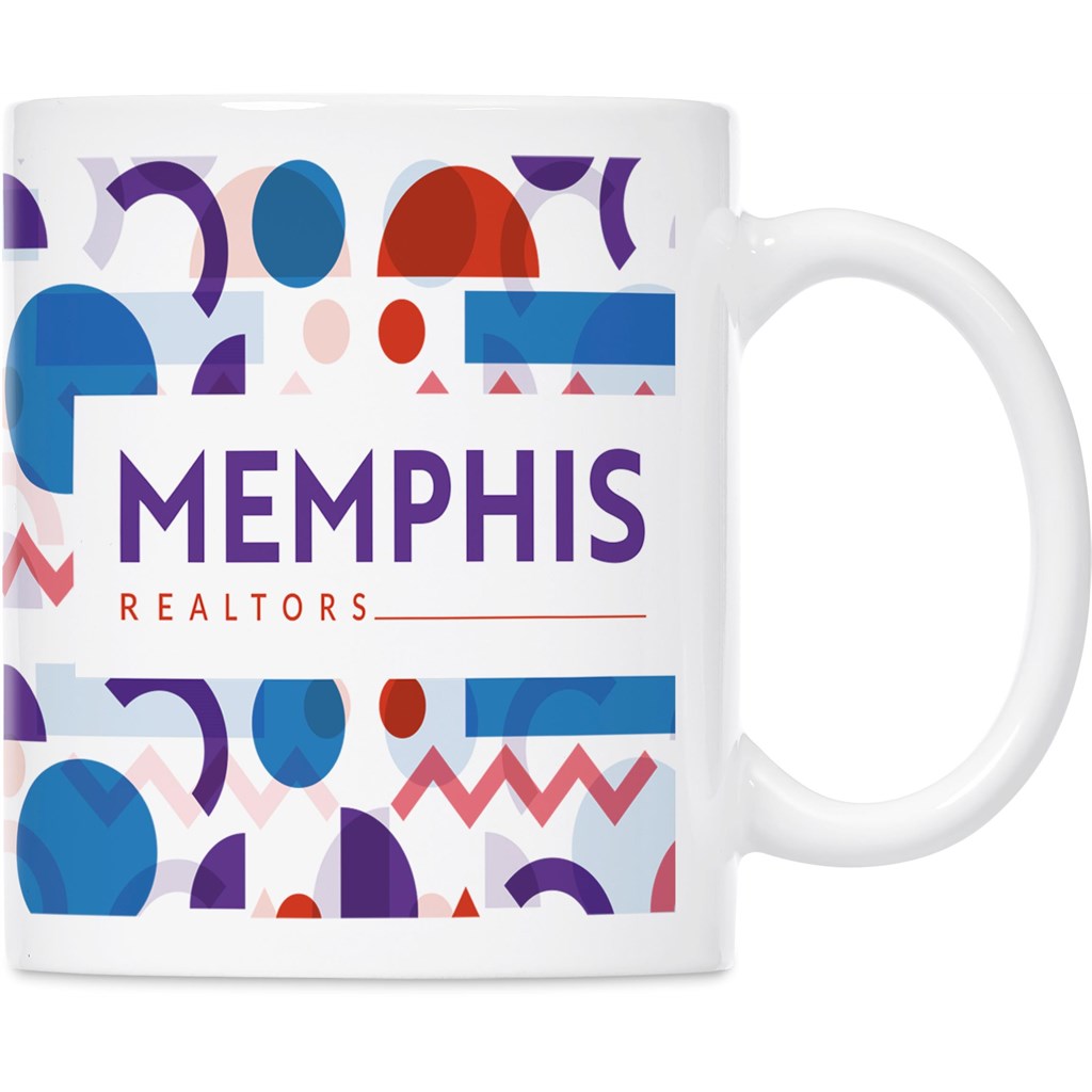Blank Canvas Sublimation Ceramic Coffee Mug - 330ml