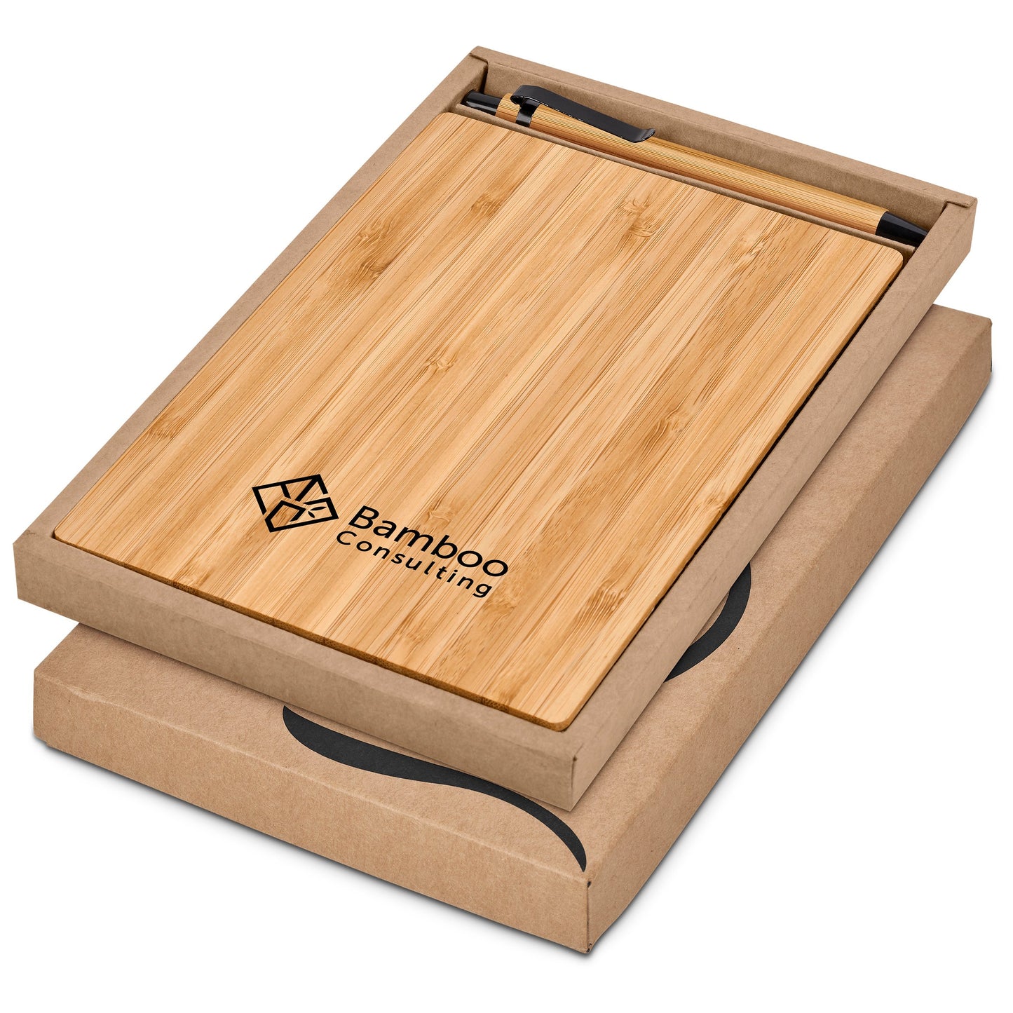 Okiyo Yahari Bamboo Notebook & Pen Set