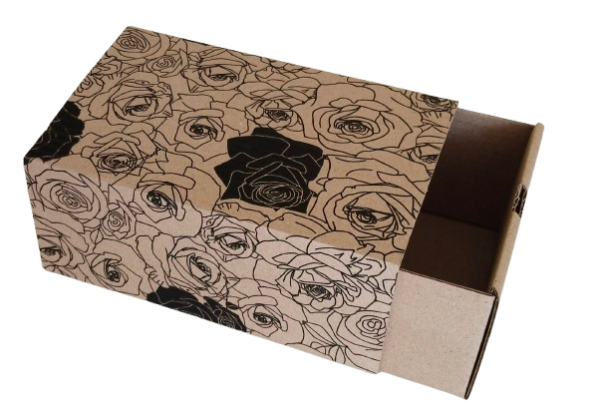 Printable Kraft MATCH BOX