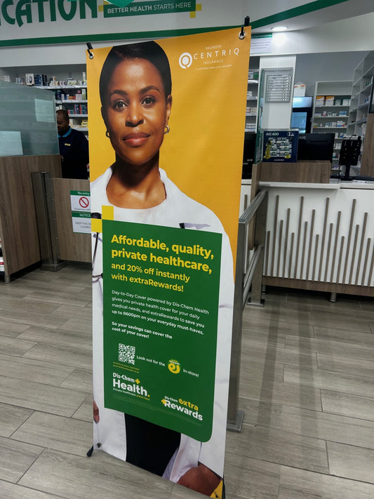 Champion Layflat PVC X-Banner 80cm x 180cm