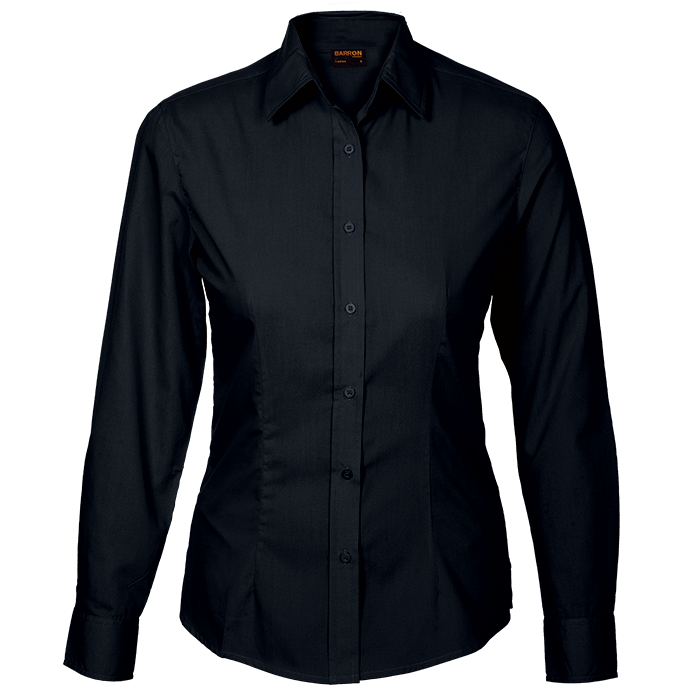 Basic Polycotton Long Sleeve Lounge Shirt