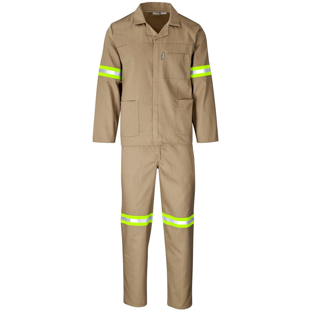 Trade Polycotton Conti Suit - Reflective Arms & Legs