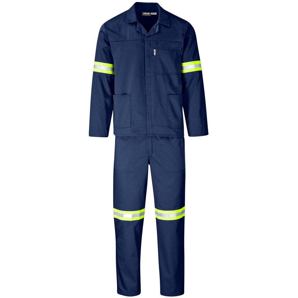 Trade Polycotton Conti Suit - Reflective Arms & Legs