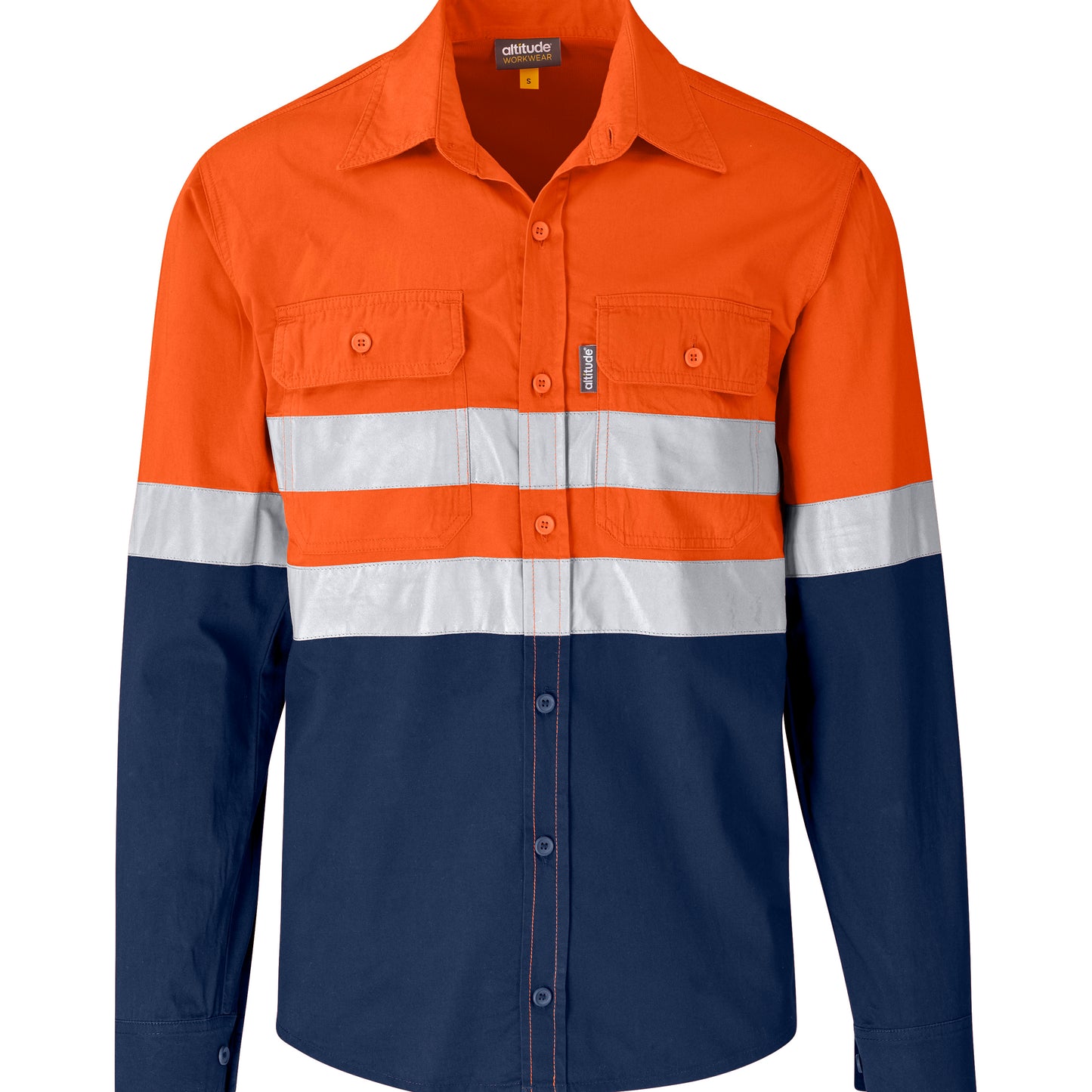 Vented Reflective Mining Shirt