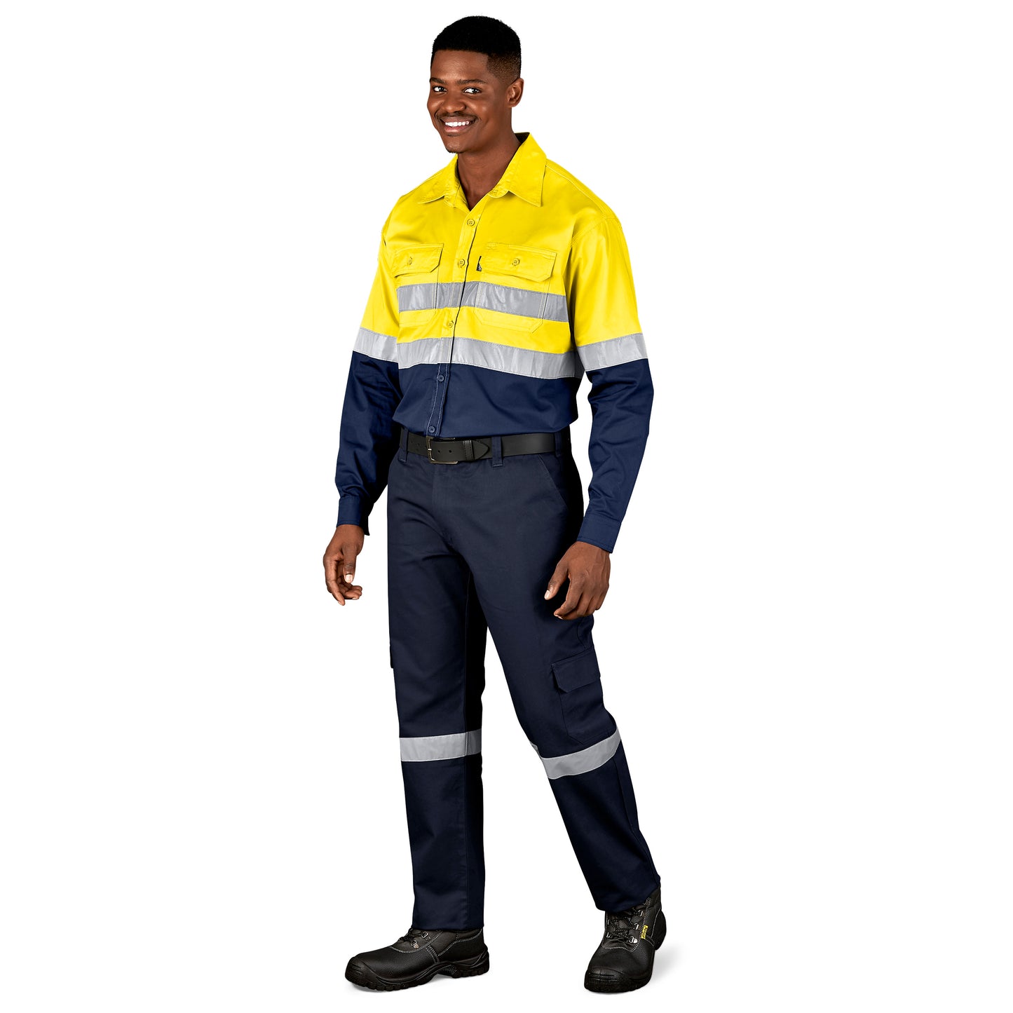 Vented Reflective Mining Shirt