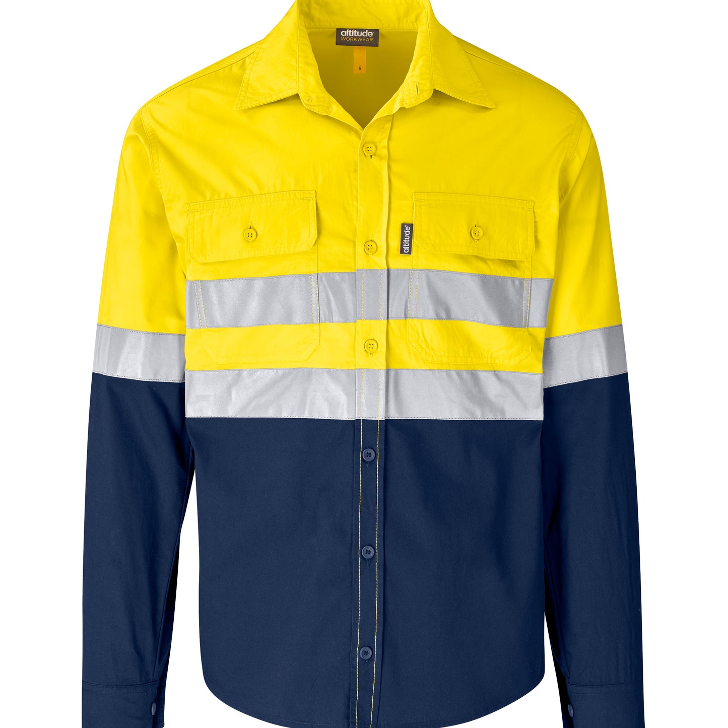 Vented Reflective Mining Shirt