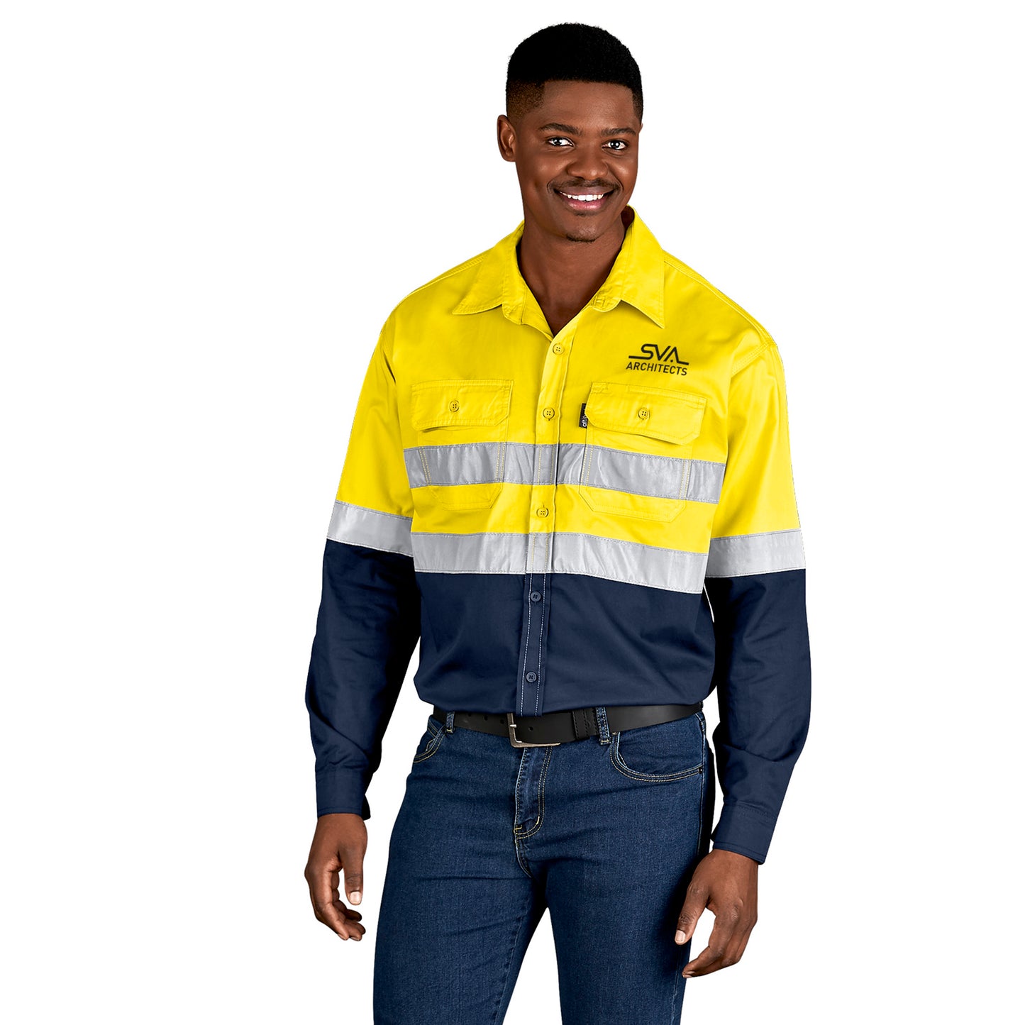 Vented Reflective Mining Shirt
