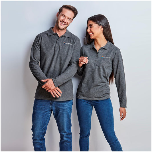 Mens and Ladies Long Sleeve Elemental Golf Shirt