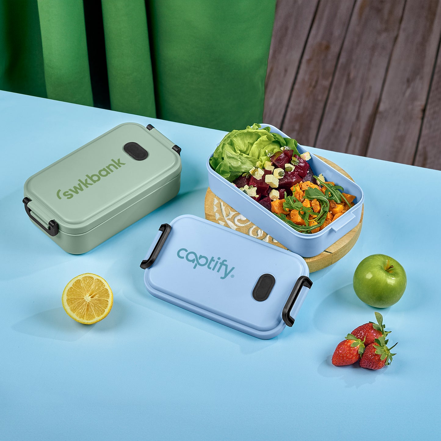 Cambria Recycled Plastic Lunch Box