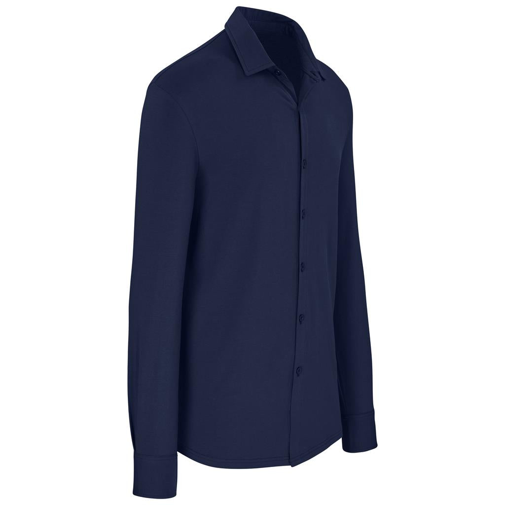 Long Sleeve Alex Varga Cronus Knitted Shirt
