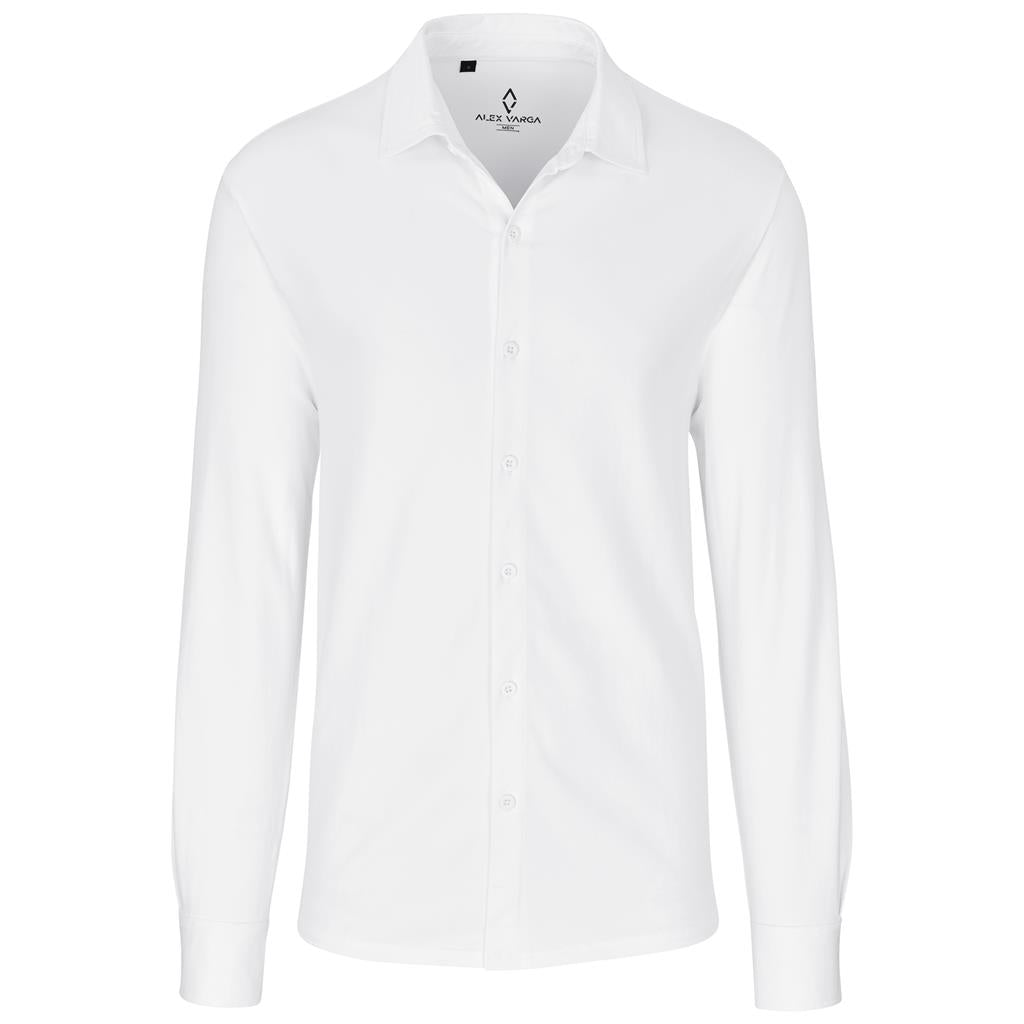 Long Sleeve Alex Varga Cronus Knitted Shirt
