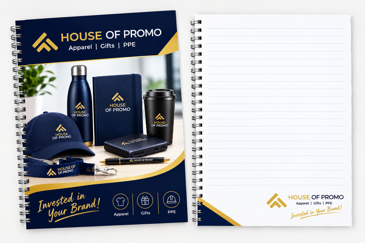A5 Custom Wiro Bound Notebook