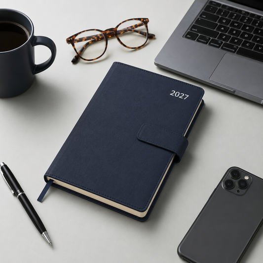 Diaries-A5 Executive Linen Buckle