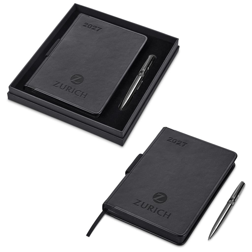 Alex Varga Executive Egality A5 2027 Diary And Pen Set