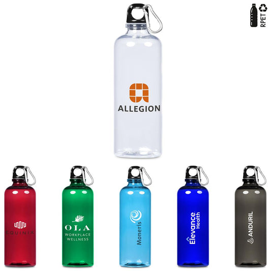 Vista Recycled Plastic Water Bottle - 600ml