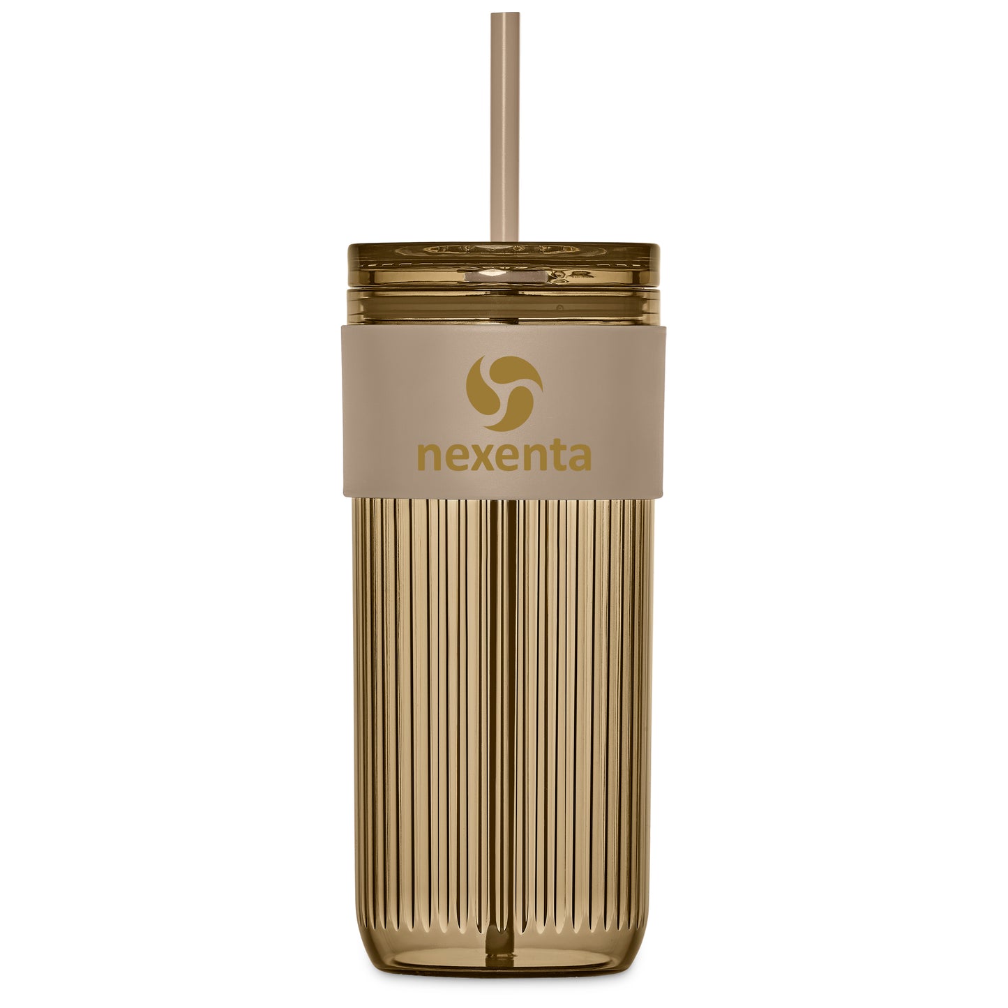 Mayfair Plastic Tumbler & Straw – 650ml