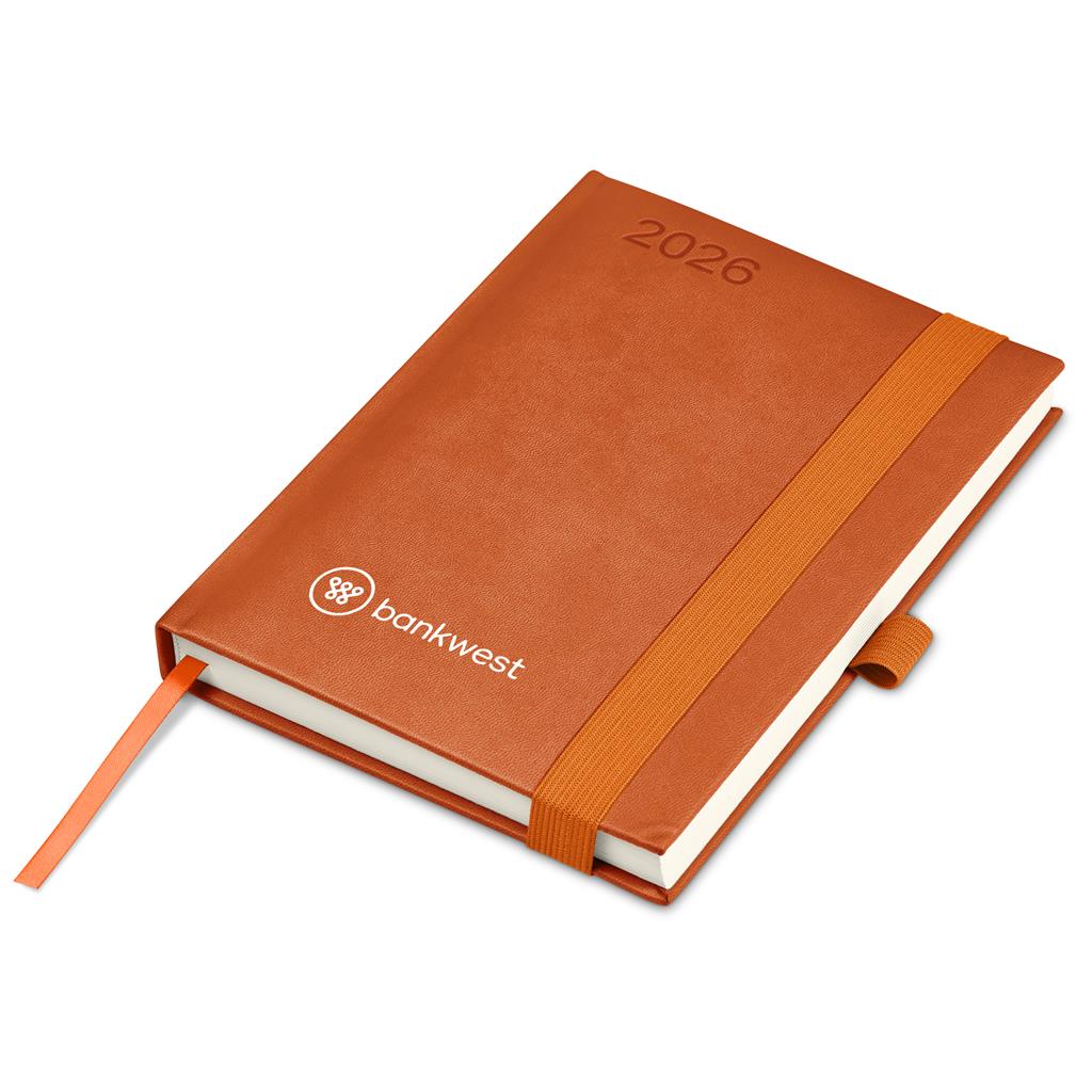 Advantage A5 2026 Diary - MINIMUM 20 Units. Price Includes 1 Colour Screen Print